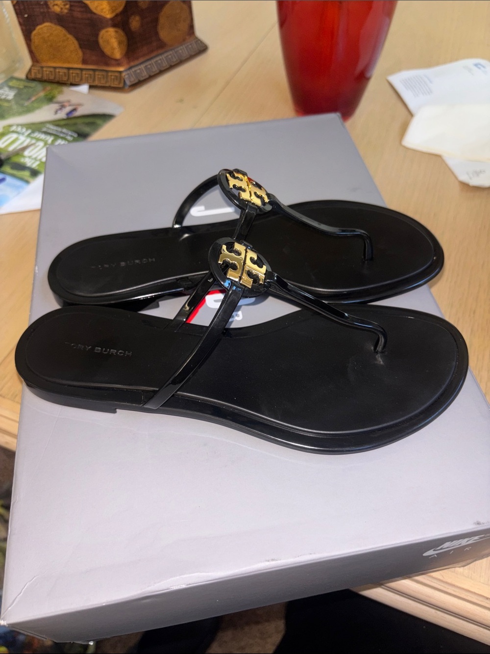 Mini Miller Tory Burch Black Jelly sandal - Picture 6 of 13